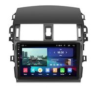 Navigation GPS Voiture Stéréo pour Toyota Corolla 2009-2013 Carplay & Android Auto sans Fil | Bluetooth 5.0 | Commande Vocale Compatible Caméra de Recul, 8 Nuclear 8G+256G
