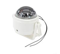 Navigation marine pour boussole avec lumière LED, 12 V DC, pour bateaux et yachts (blanc)