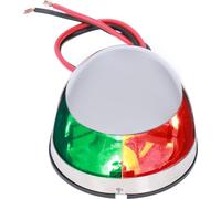 Navigation nautique rouge vif rouge-vert lumières 8W LED 12V coque inox forme goutte d'eau lampe de signalisation nautique