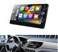 Navigation Screen Protector 8 Inches For V W Polo Mk6 Aw Tai-Go 2018-2025,Navigation Glass Screen Protector Interior Accessories,9h Anti-Scratch,Anti-Fingerprint