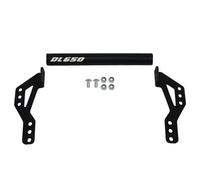 Navigation Support Support De Plaque De Navigation GPS Pour Moto 2022 Pour SUZUKI DL650 Vstrom 650 XT 650XT V-strom DL 650 Extension De Support De Téléphone Support de GPS téléphone(Noir 22MM,Un style