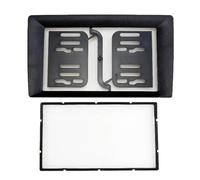 Navigation Trim Tableau Cadre Radio pour Console Centrale Voiture 2 Din 9 10 7 Pouces pour Lecteur Universel DVD Tableau Bord Cadre Panneau D'autoradio(9 to 7)