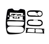 Navigation Trim Tableau pour Cadre 9 10 Pouces Décodeur Boîte Canbus Kit Panneau Montage Tableau Bord Android pour Clio 4 12-19 Cadre Panneau D'autoradio(Frame Cord canbus,12-19-9 inch)