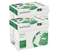 Navigator NAVA480-2 A4, 80 g/m² papel universal 10x Reams (5000 Sheets) - 2x Box