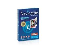 Navigator Office Card - Blanc - A4 (210 x 297 mm) - 160 g/m² - 250 feuille(s) papier uni (pack de 5)