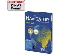 Navigator Office Card papier à copier A3 160g blanc très haute blancheur