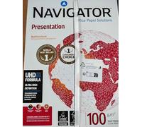 Navigator Papier Presentation premium blanc 100 g/m² A4 - Carton 5 x 500 feuilles