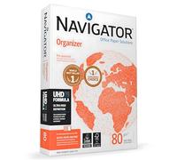 Navigator - Ramette papier A4 - 500 feuilles perforées 4 trous 80 g - Blanc