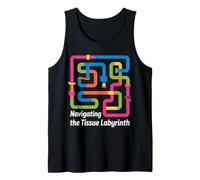Naviguer dans Le Labyrinthe des Tissus - Labyrinthe de Couleur Débardeur