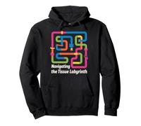 Naviguer dans Le Labyrinthe des Tissus - Labyrinthe de Couleur Sweat à Capuche