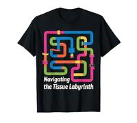 Naviguer dans Le Labyrinthe des Tissus - Labyrinthe de Couleur T-Shirt