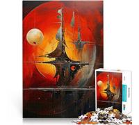 Naviguer dans Le Vide Puzzle Adulte 1000 pièces Jouets Jeux éducatifs Soulagement du Stress pour la décoration intérieure 38x26cm