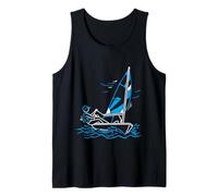 Naviguer Optimiste Bateau Voile Débardeur