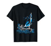 Naviguer Optimiste Bateau Voile T-Shirt
