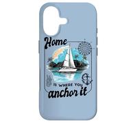 Naviguer Voile Bateau Sailing Yachting Yacht-Ancre Voilier Coque pour iPhone 17