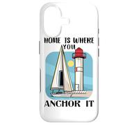 Naviguer Yachting Voile Bateau Sailing Yacht-Anchor Voilier Coque pour iPhone 17