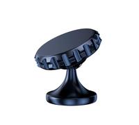 Naviguez sans effort avec notre support de téléphone de voiture - Aimant puissant au design élégant et rotation à 360° pour rendre chaque voyage plus sûr ! FcQ365 (noir, 3,5 x 3,5 x 3 cm)