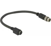 Navilock 63278, 0,2 m, M8, MD6, Noir, 1 pièce