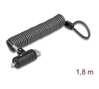 NAVILOCK Câble spirale de sécurité pour ordinateur portable