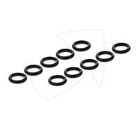 NAVILOCK Lot de 10 Joints toriques en Silicone pour fiche M8 à 6 Broches Noir