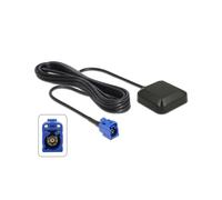 Navilock NL-69AT Antenne GPS 1.5754200 GHz 27 dBi FAKRA C, IP67, ABS, Câble RG-174 U 3m, Alimentation 3-5.5V DC, 38x40.5x12.5mm