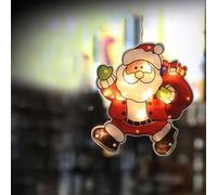 Naviluz Pendentif à piles en forme de Père Noël petit