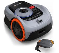 Navimow i105E et Garage S, Robot Tondeuse sans Fil périphérique, rec. 500 m², Max. 600 m², RTK+Vision, IA cartographie Automatique