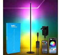 NaviPro Lampadaire LED d'Angle, Lampe d'ambiance LED, Lampe de salon, Lampe sur pied moderne dimmable avec App, Télécommande, Musicale, Lampe RGB Tocll 3