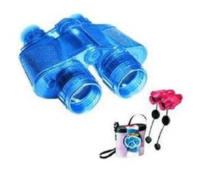 Navir - Jumelles transparentes Super 40 bleues G