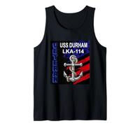 Navire Cargo amphibie USS Durham LKA-114 Débardeur