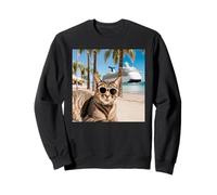 Navire de croisière dans Les Caraïbes et croisières en Méditerranée Sweatshirt