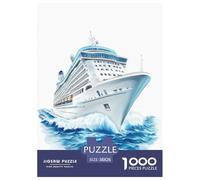 Navire de croisière Puzzle 1000 Pièces Educa Jouet en Bois Divertissement Créatif Décoration Intérieure Jeu Éduchatif Challenge Toy pour Adultes Et Enfants À Partir De 12 Ans 38x26cm/1000pcs
