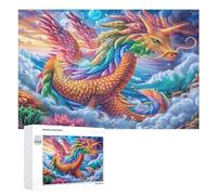 Navire de Guerre sous Le Ciel Coucher du Soleil Puzzle 1000 Pièces pour Seniors Moment Calme Stimulation Cognitive Cadeau pour Loisirs 1000 PCS