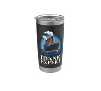 Navire d'histoire maritime du Titanic Expert RMS Titanic Ship Gobelet isotherme en acier inoxydable double paroi