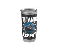 Navire d'histoire maritime du Titanic Expert RMS Titanic Ship Gobelet isotherme en acier inoxydable double paroi