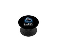 Navire d'histoire Maritime du Titanic Expert RMS Titanic Ship PopSockets PopGrip Adhésif