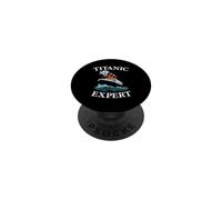Navire d'histoire Maritime du Titanic Expert RMS Titanic Ship PopSockets PopGrip Adhésif