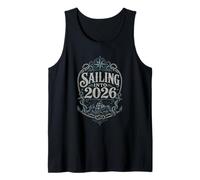 Navire Nautique Vintage et Boussole 2026 Débardeur