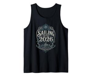 Navire Nautique Vintage et Boussole 2026 Débardeur