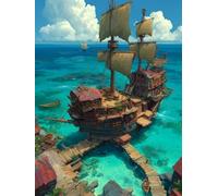 Navire OcéAnique, Puzzle 6000 Pieces Adultes YHPGL5-295 | Impossible Puzzle Classique, Difficile Défi Puzzles, Jeux Éducatif Familiaux, pour Jeux Anti-Stress, Décoration Murale Cadeau