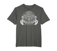 Navire Odin Cadeau Valhalla Mythologie Nordique Vikings T-Shirt