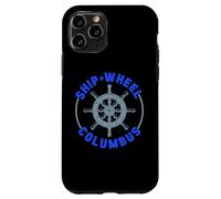 Navire Roue Columbus Day Navigator Navire Christophe Colomb Coque pour iPhone 11 Pro