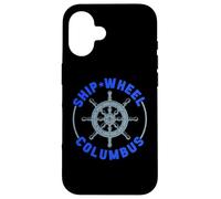 Navire Roue Columbus Day Navigator Navire Christophe Colomb Coque pour iPhone 16