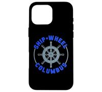 Navire Roue Columbus Day Navigator Navire Christophe Colomb Coque pour iPhone 16 Pro Max