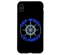 Navire Roue Columbus Day Navigator Navire Christophe Colomb Coque pour iPhone XS Max