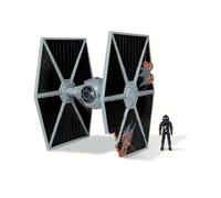 Navire Tie Fighter - Star Wars - Bizak - 8 cm - Figurine Incluse
