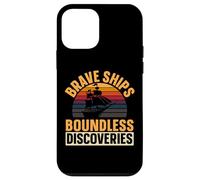 Navires Courageux, découvertes sans limites | Journée autochtone de Christophe Colomb Coque pour iPhone 12 Mini