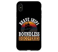 Navires Courageux, découvertes sans limites | Journée autochtone de Christophe Colomb Coque pour iPhone XS Max