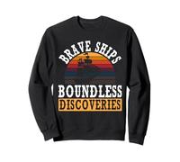 Navires Courageux, découvertes sans limites | Journée autochtone de Christophe Colomb Sweatshirt