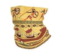 Navires De Guerre Grecs Antiques Vintage Tube Bandeaux 26X30Cm Imprimé Echarpe Gaiter Anti-Solaire Bande De Cheveux pour Ski Extérieur Jogging